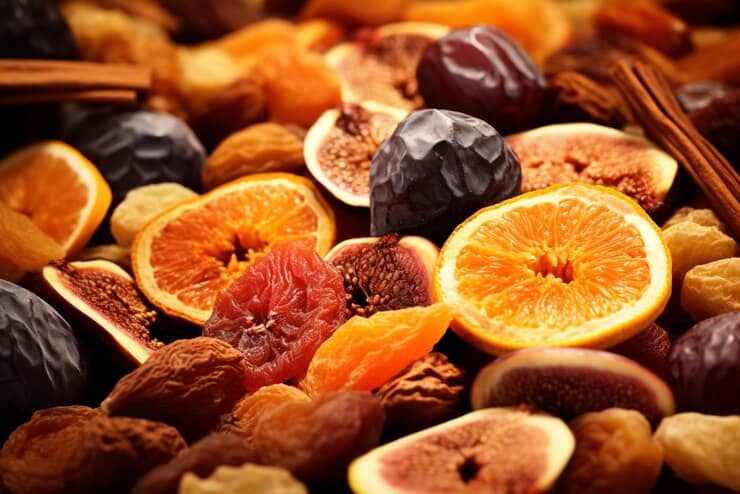 تصویر 2 از میوه خشک میکس 7 رنگ انتخاب شده از بهترین نمونه‌ ها